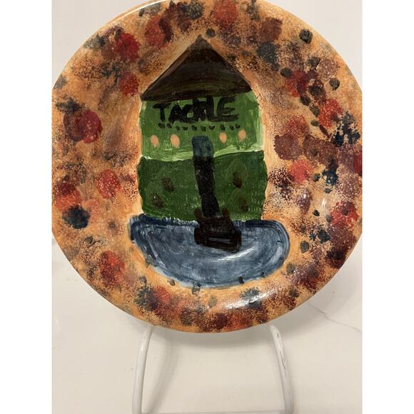 Studio Art Hand Painted Pottery Bowls Designed Signed Yout Artists-5 Bowls - Picture 7 of 12